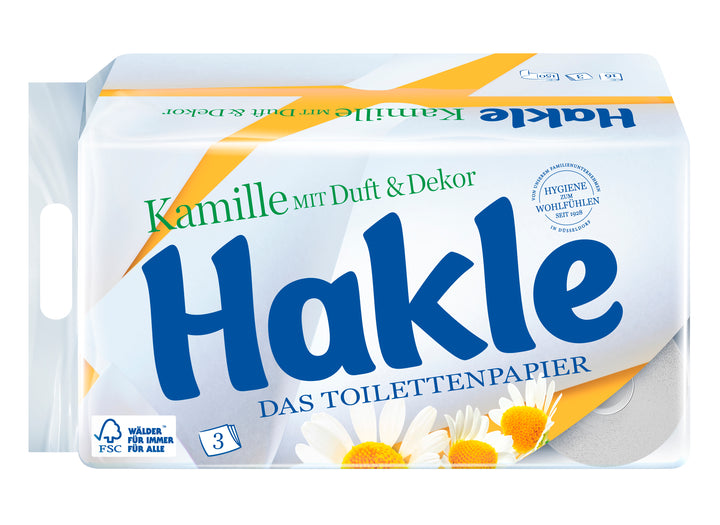 Hakle - Toilettenpapier Kamille 16 Rollen