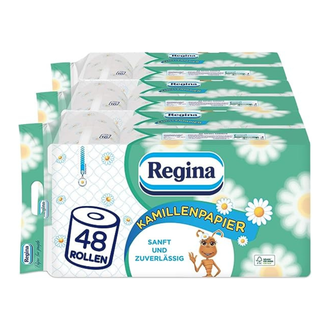 Regina - Kamillenpapier 48 Rollen