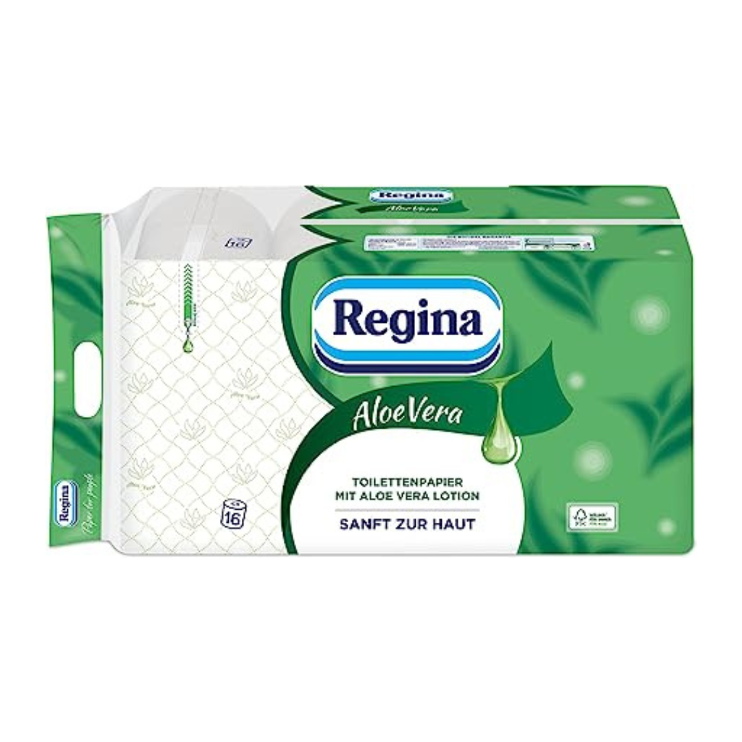 Regina - Aloe Vera Toilettenpapier 16 Rollen