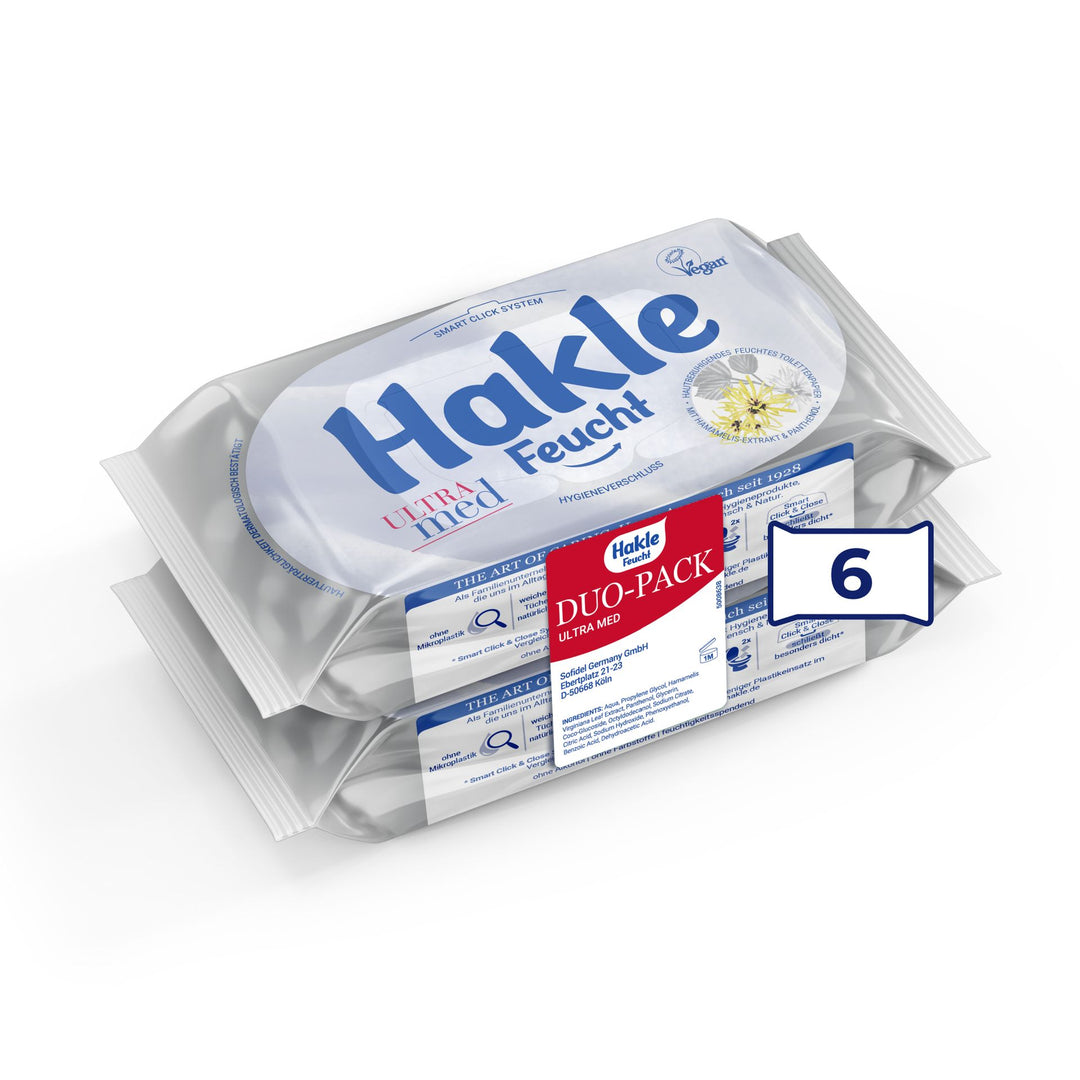 Hakle - Hakle Feucht Ultra Med Duo 42X2X6