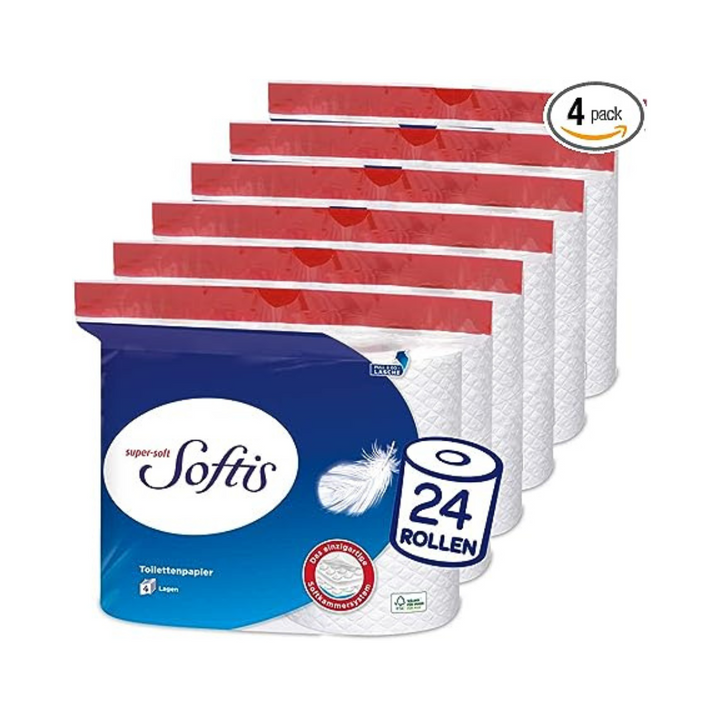 Softis Toilettenpapier 24 Rollen