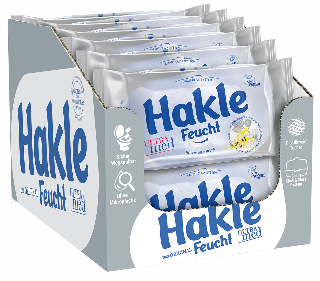 Hakle - Feucht ULTRA med 12 Packungen
