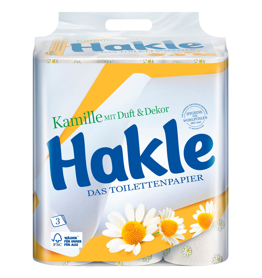 Hakle - Toilettenpapier Kamille 24 Rollen –