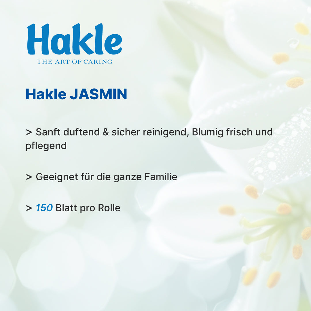 Hakle - Toilettenpapier Jasmin 72 Rollen