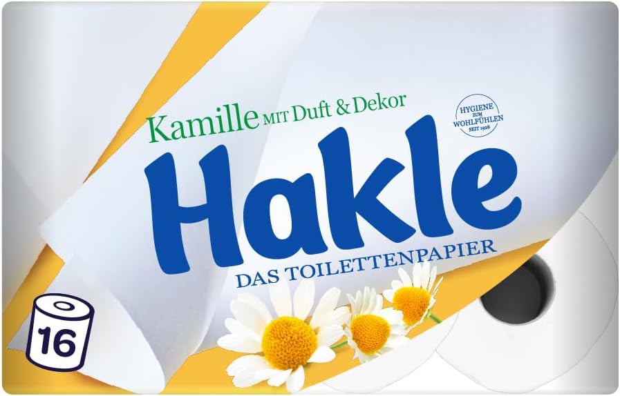 Hakle - Toilettenpapier Kamille 16 Rollen