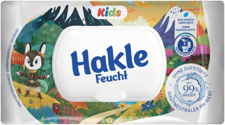Hakle Feucht Kids 12 Packungen