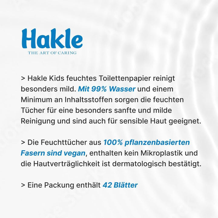 Hakle Feucht Kids 12 Packungen