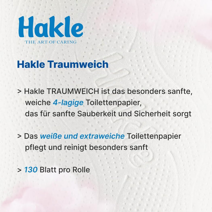 Hakle - Toilettenpapier Traumweich 16 Rollen