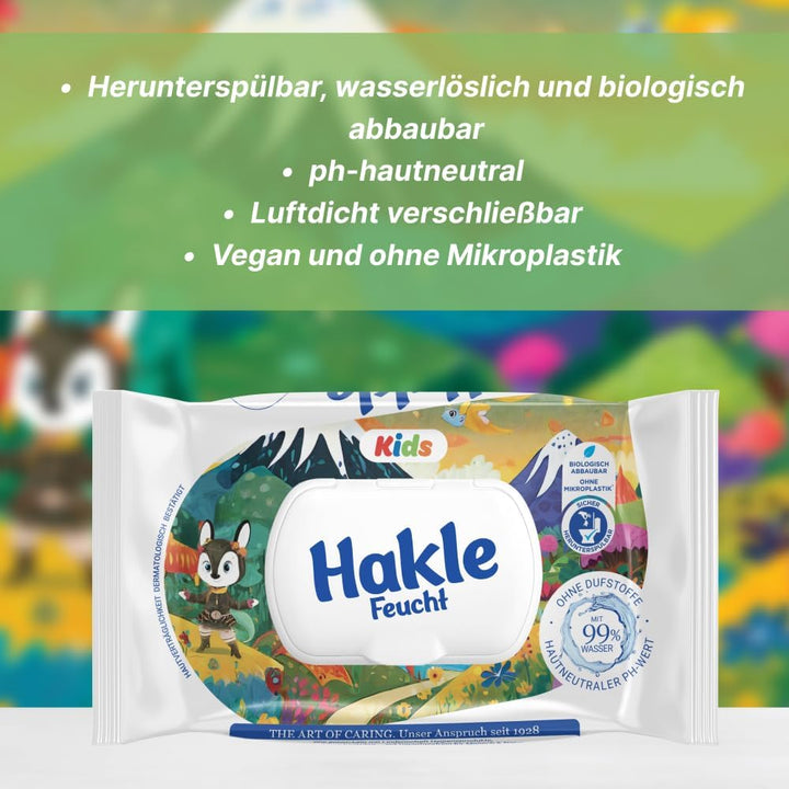 Hakle Feucht Kids 12 Packungen