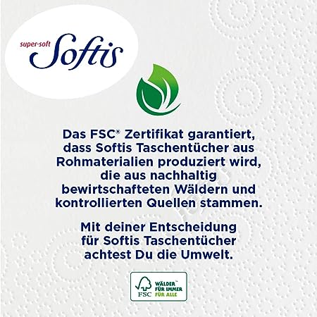 Softis - Aloe Vera Taschentücher 300 Päckchen