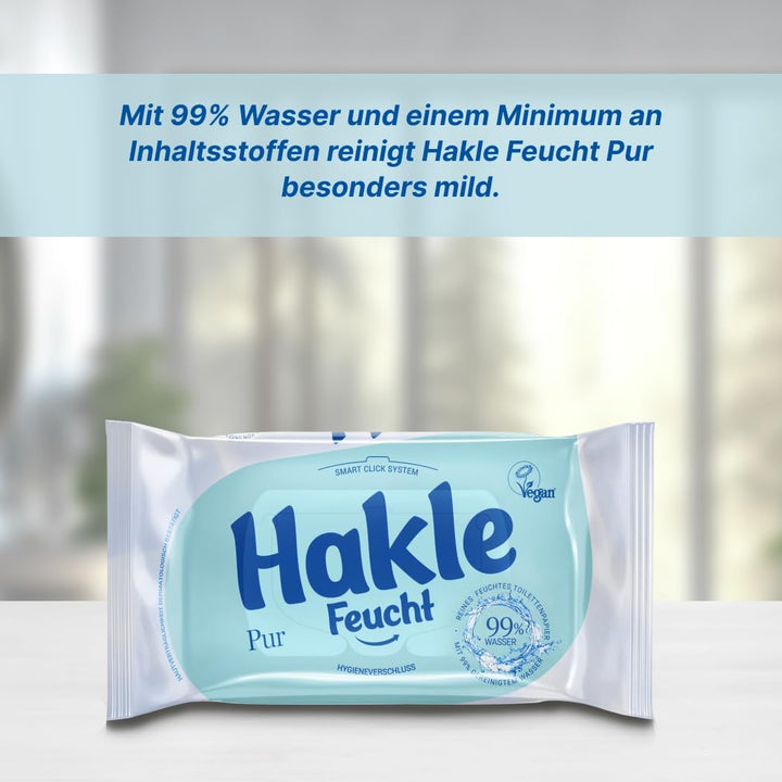 Hakle - Feucht Pur 12 Packungen