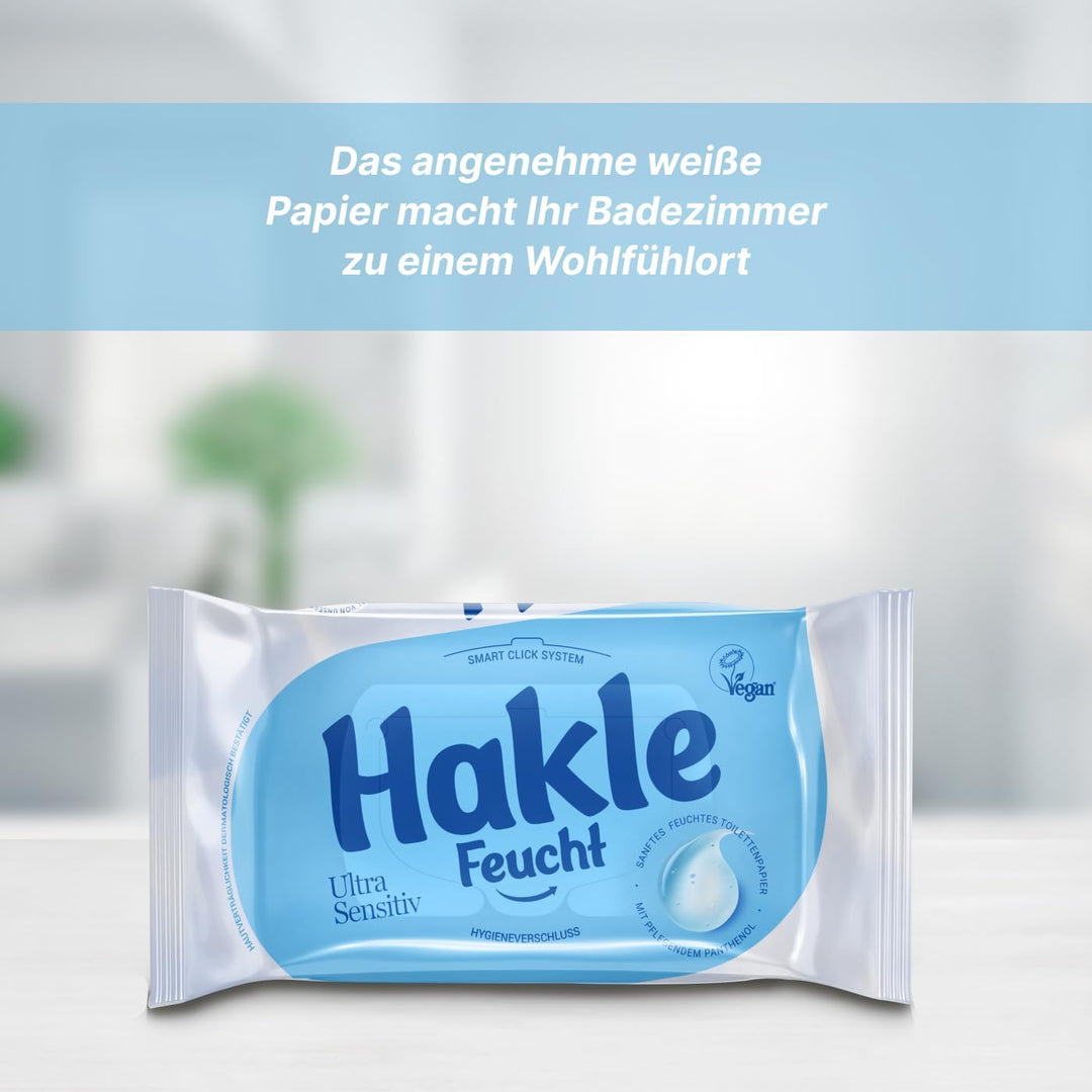 Hakle - Feucht Ultra Sensitiv 12 Packungen