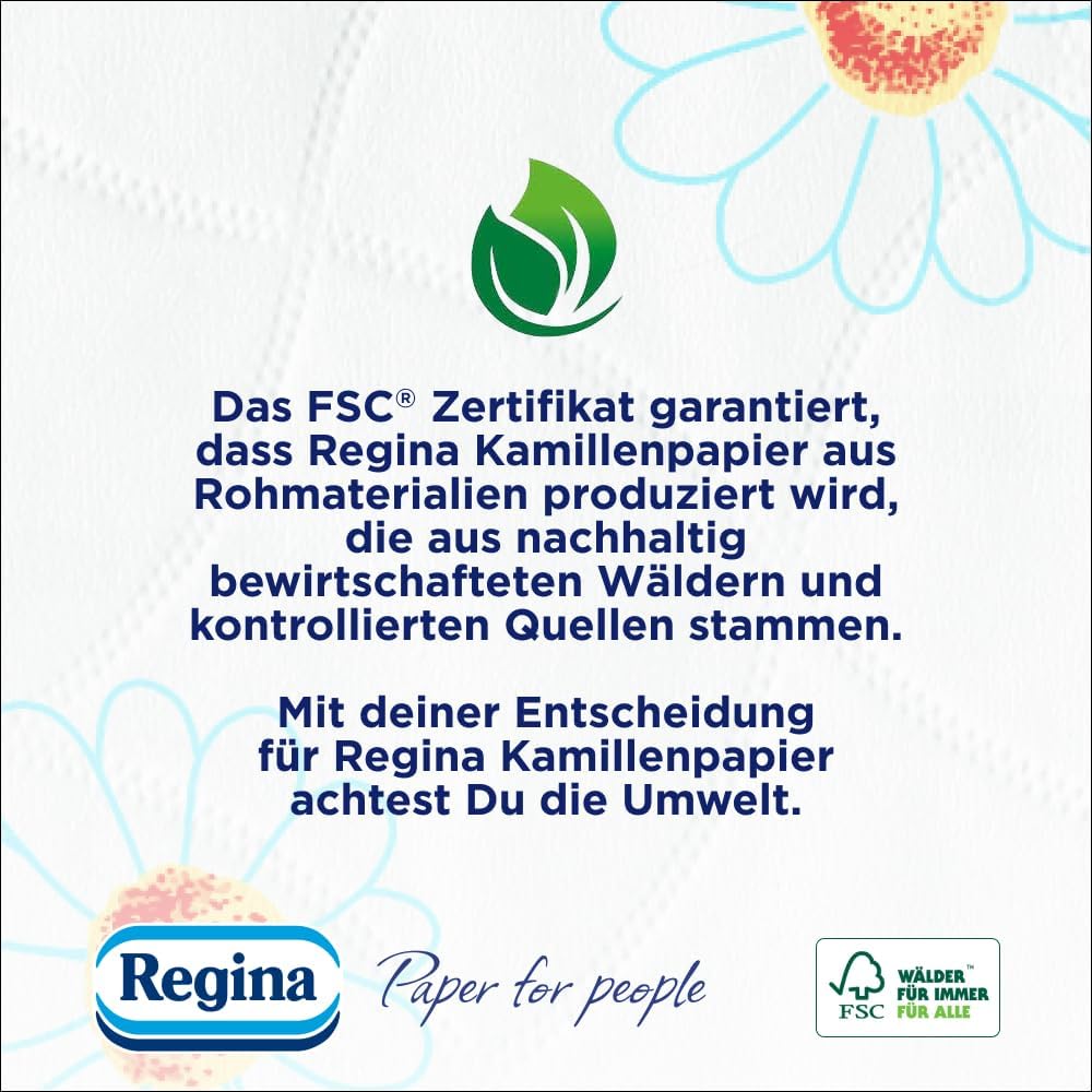 Regina - Kamillenpapier 16 Rollen