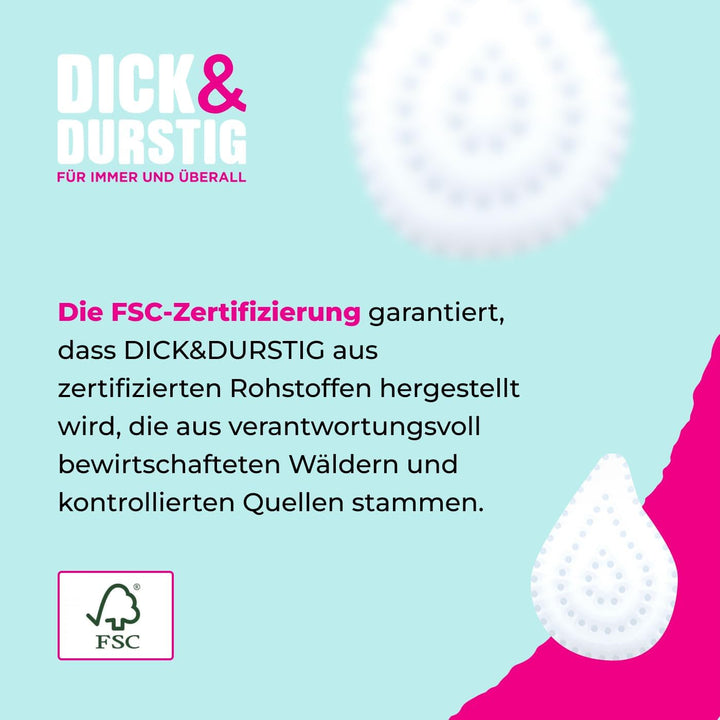 Dick&Durstig - Küchenrollen 4 Rollen
