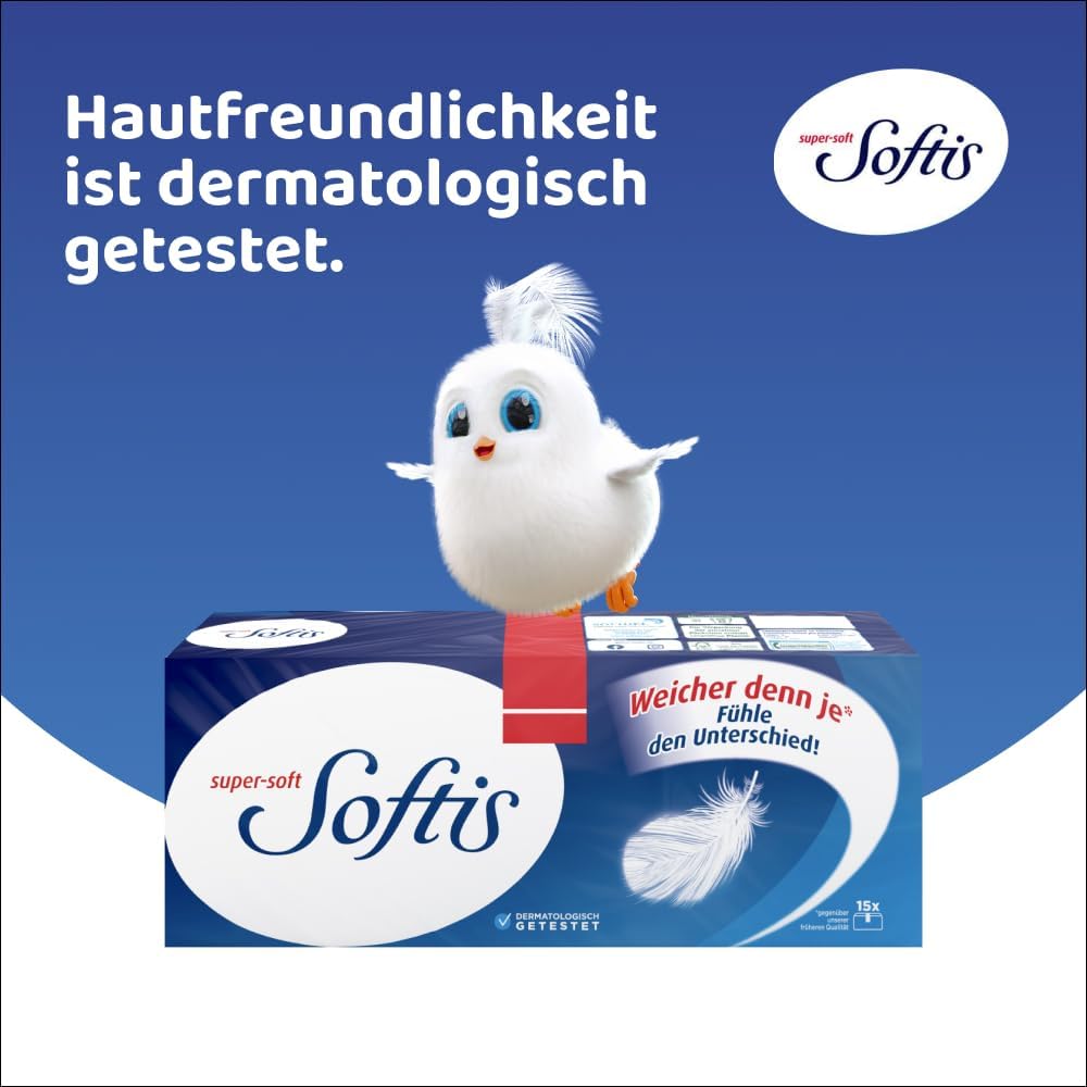 Softis - Taschentücher 300 Päckchen