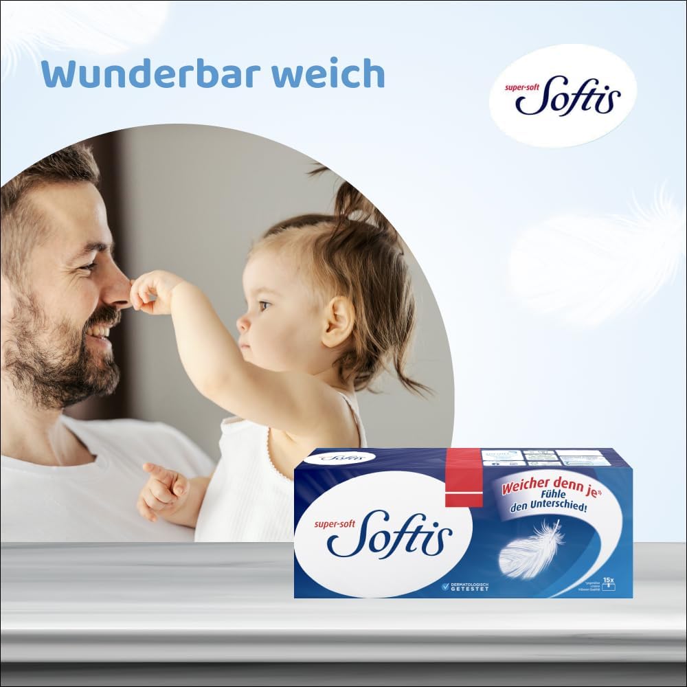 Softis - Taschentücher 300 Päckchen
