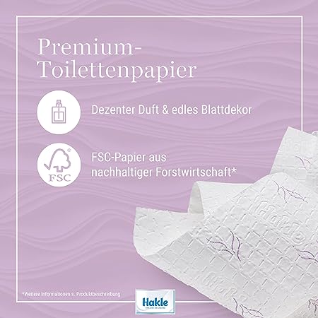Hakle Toilettenpapier Sanft & Sicher 72 Rollen