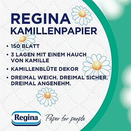 Regina Kamillenpapier 56 Rollen