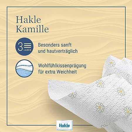 Hakle Toilettenpapier Kamille 72 Rollen