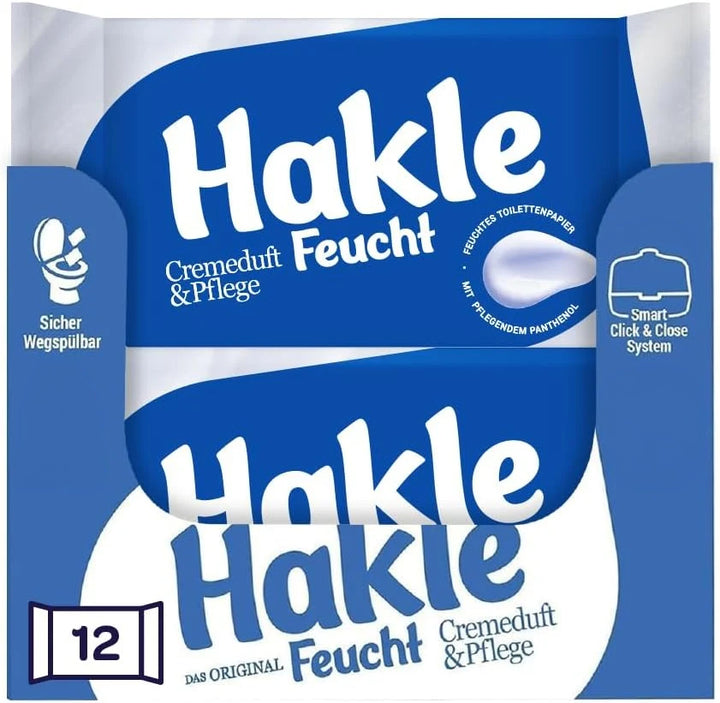 Hakle - Feucht Cremeduft & Pflege 12 Packungen