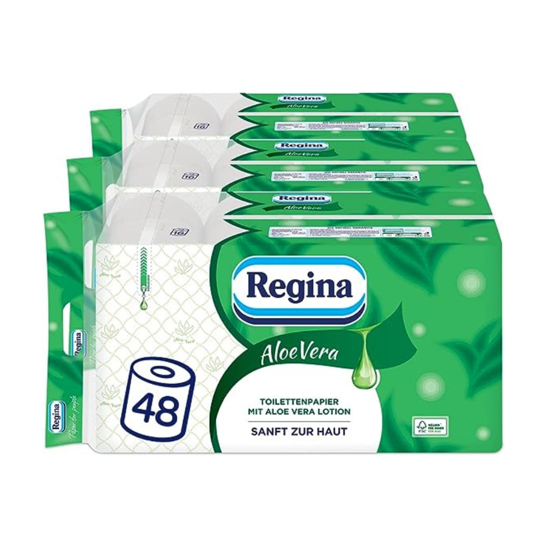 Regina Aloe Vera Toilettenpapier 48 Rollen
