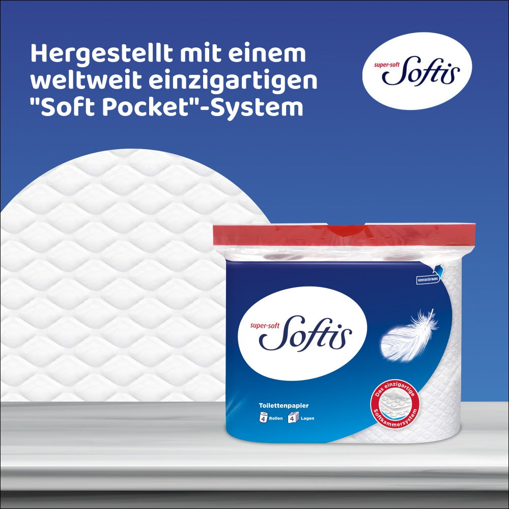 Softis - Toilettenpapier 45 Rollen