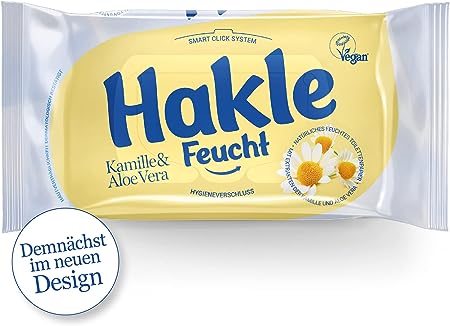 Hakle - Feucht Kamille und Aloe Vera 12 Packungen